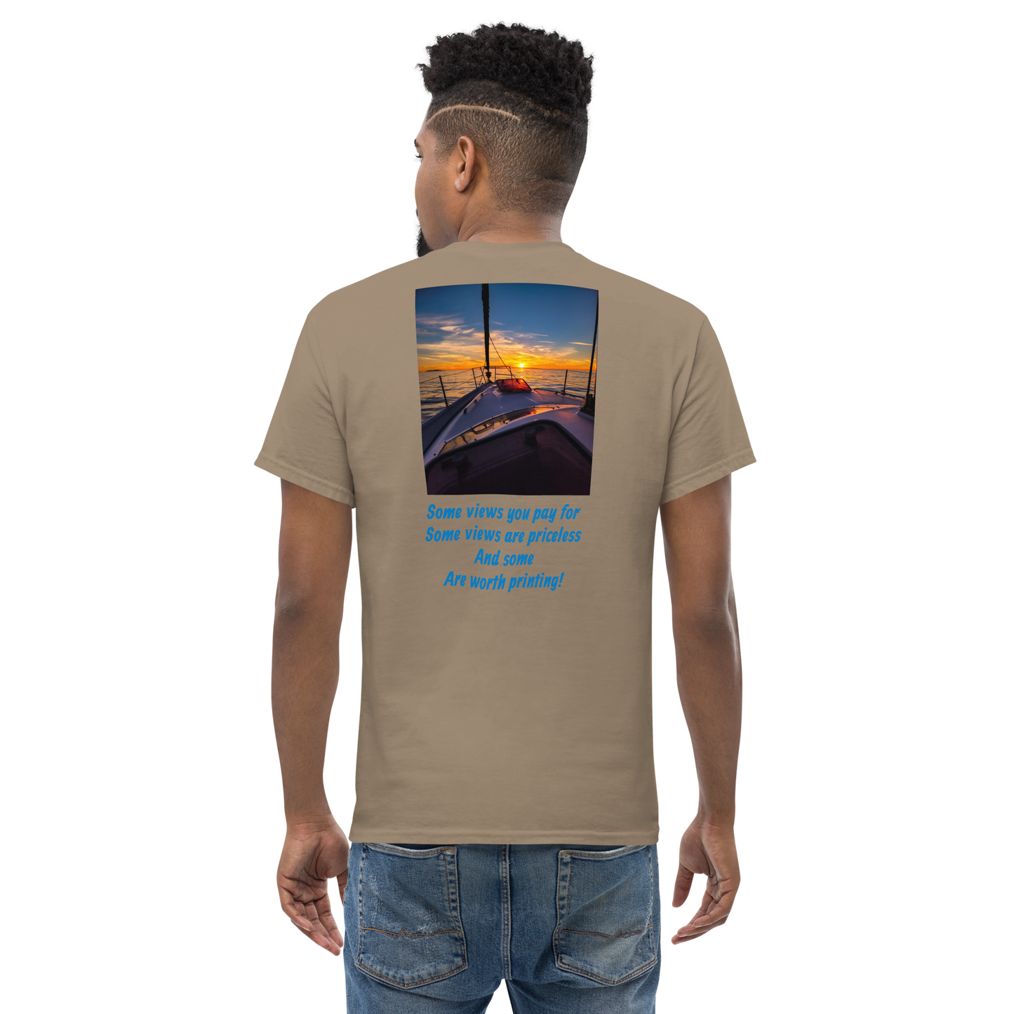 Unisex Classic Sunset Sailing Tee
