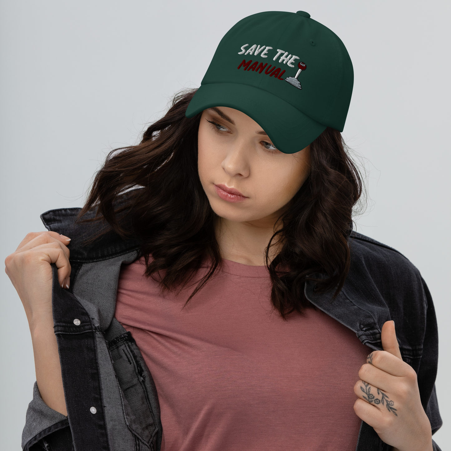 Save The Manual Dad Hat