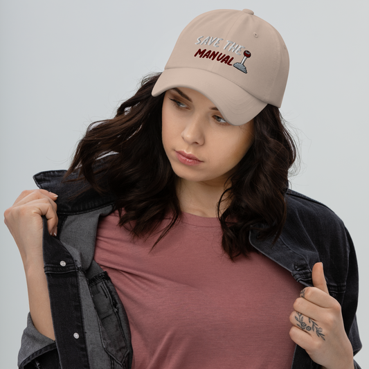 Save The Manual Dad Hat