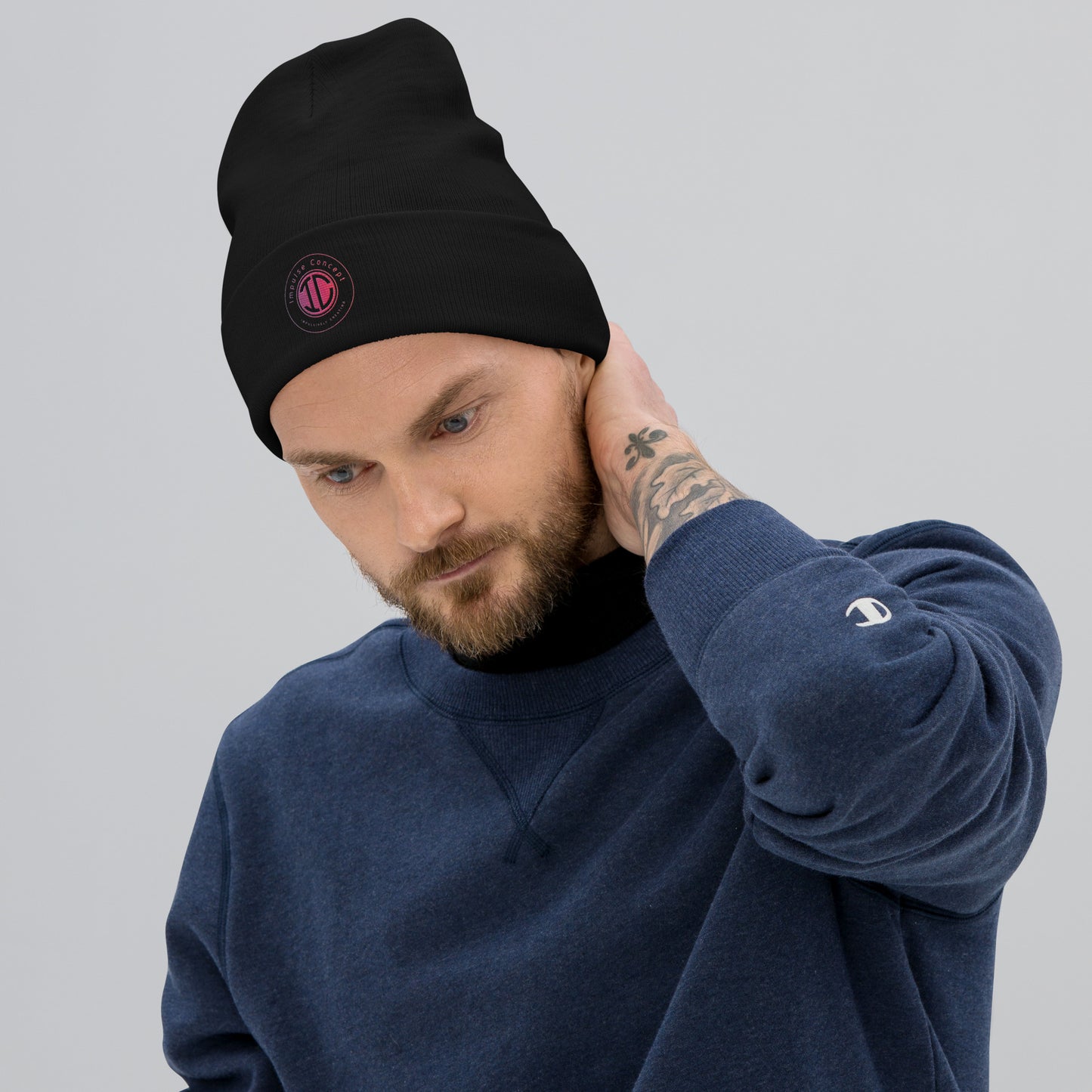 Embroidered Impulse Concept Logo Beanie