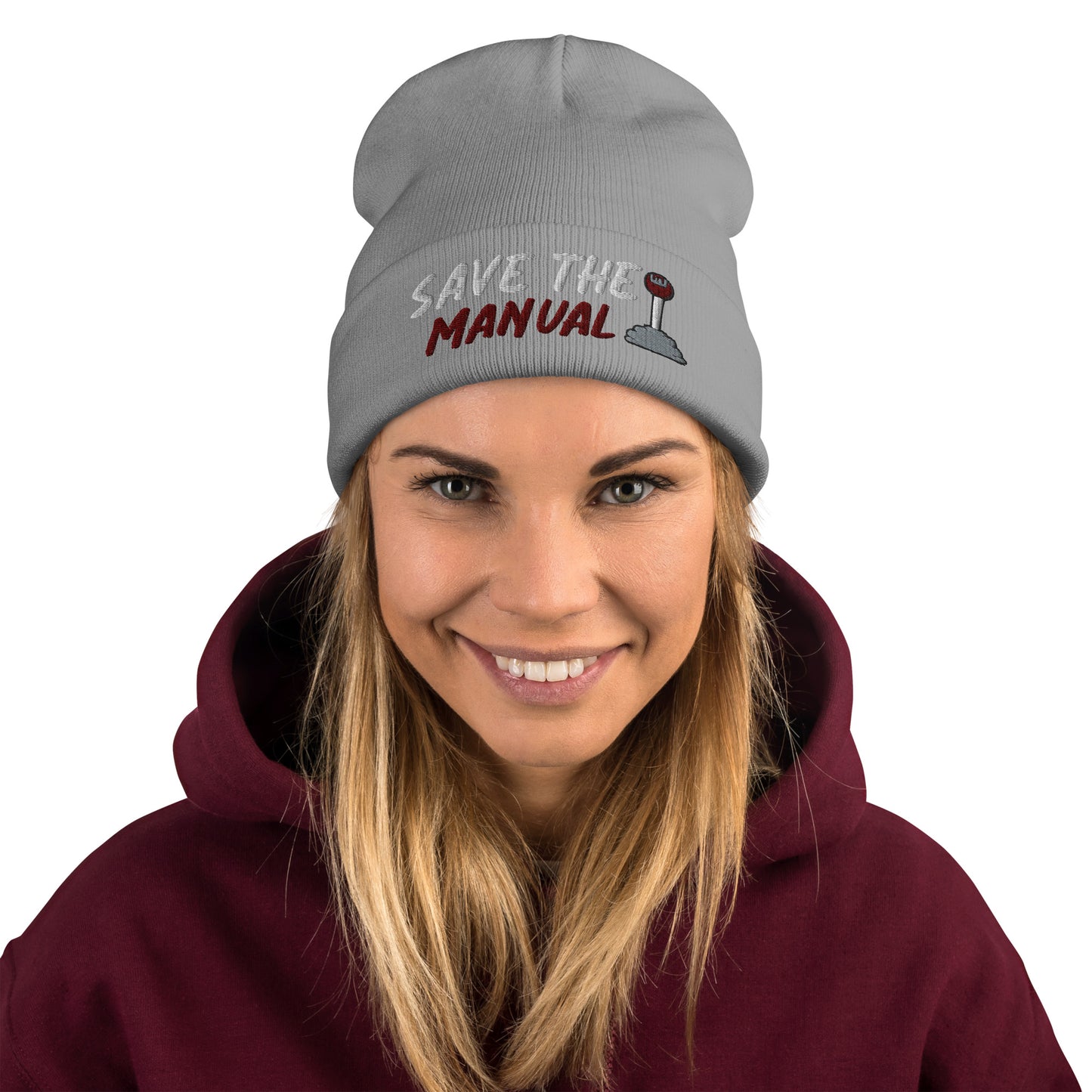 Save The Manual Embroidered Beanie