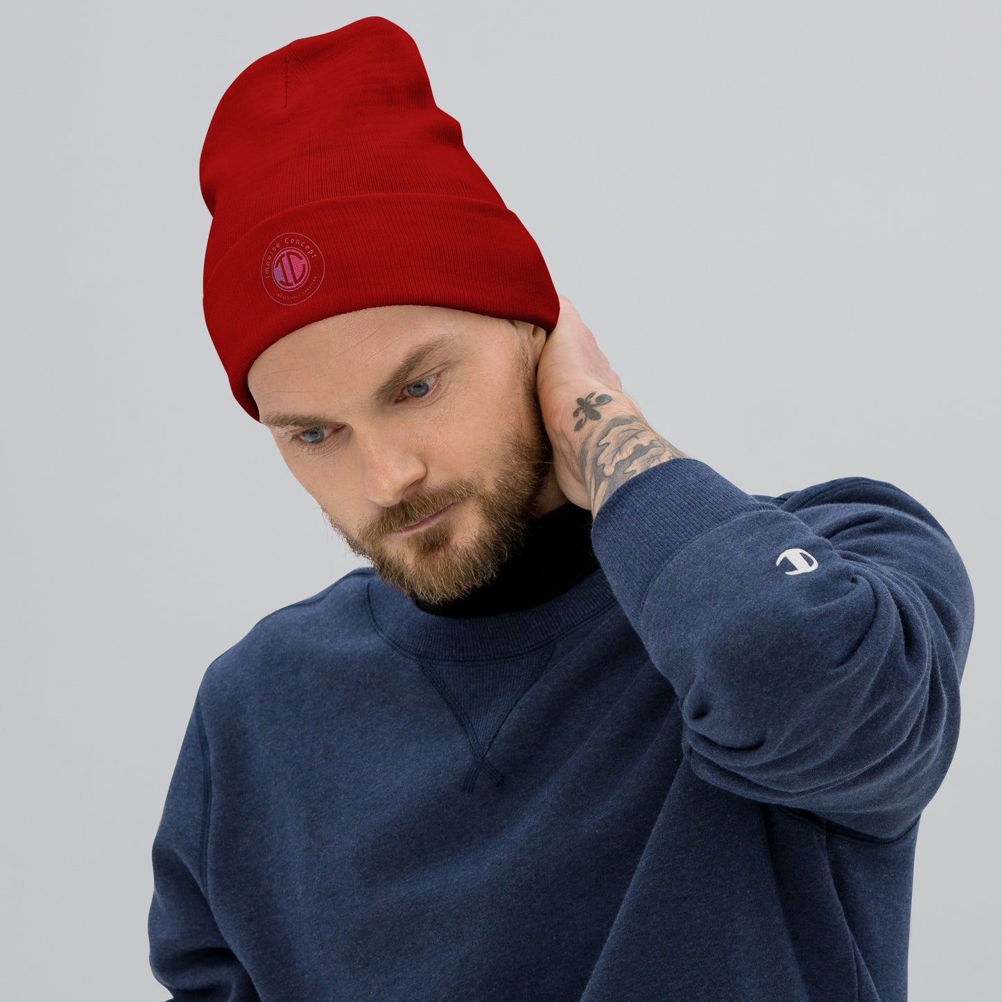 Embroidered Impulse Concept Logo Beanie