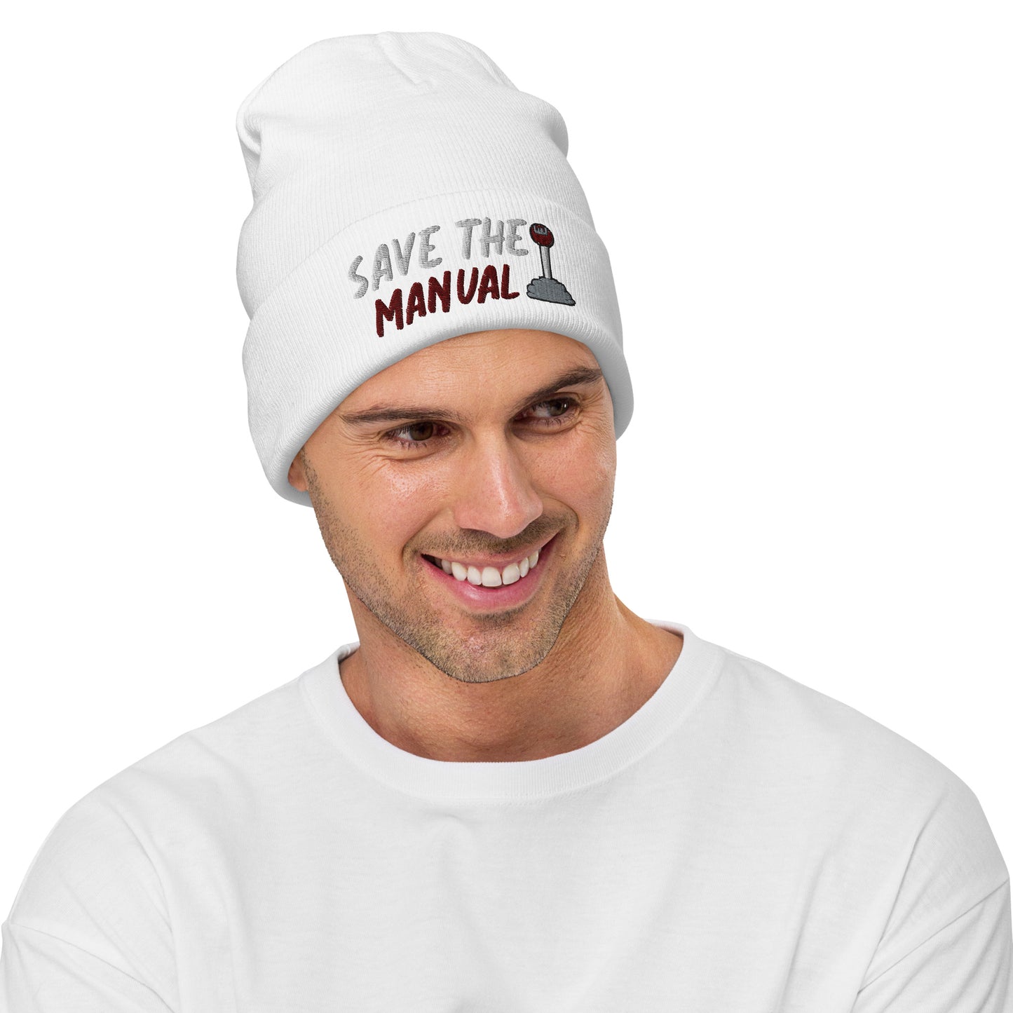 Save The Manual Embroidered Beanie