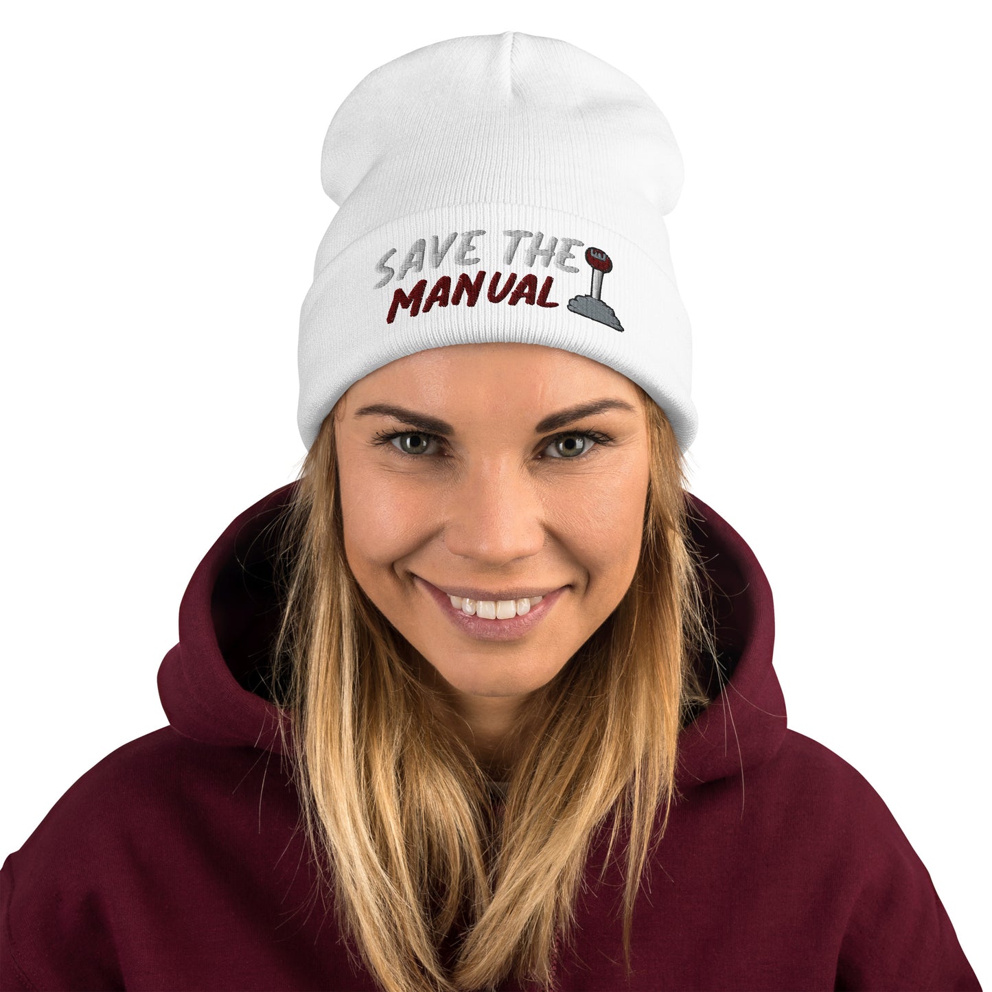 Save The Manual Embroidered Beanie