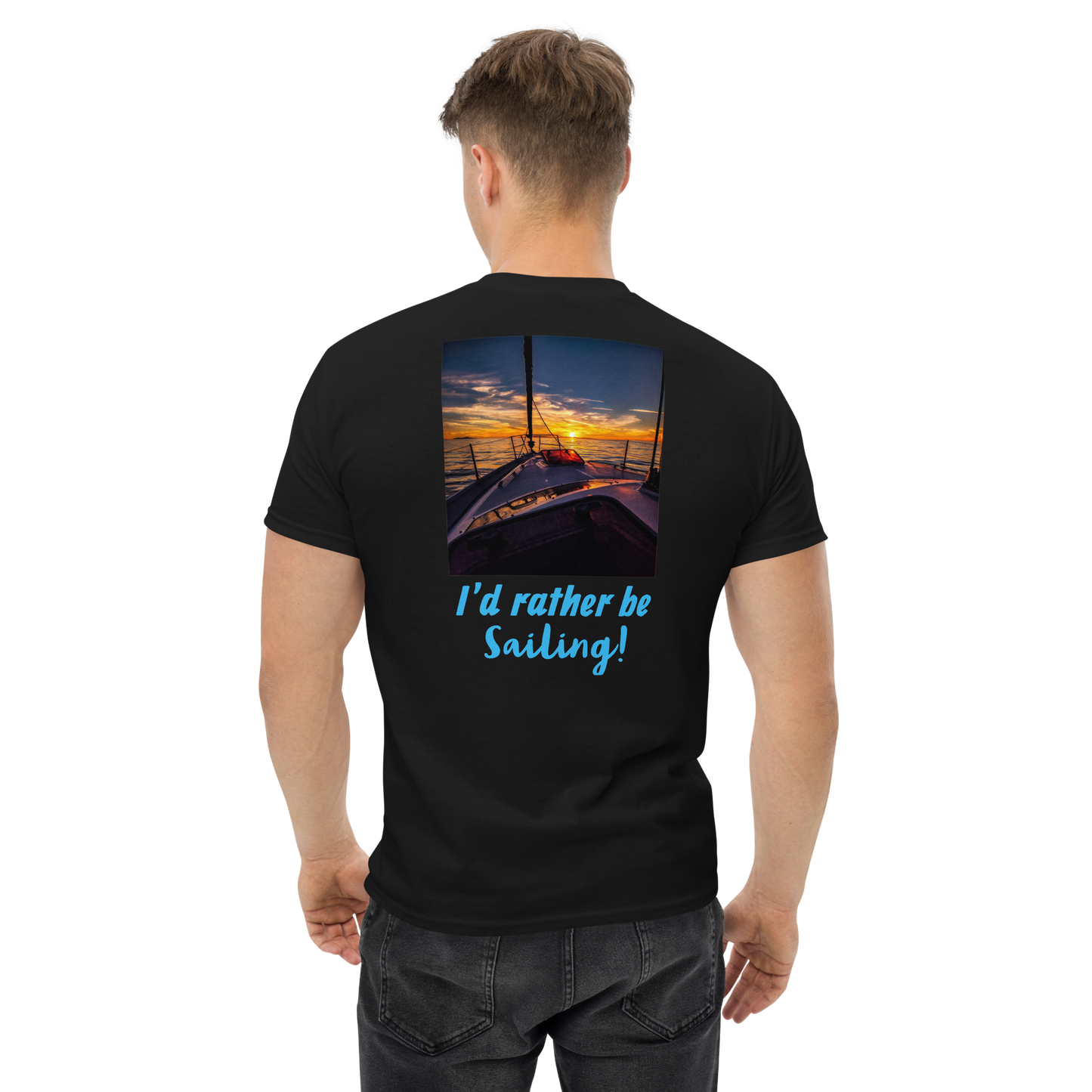 Men's Rather Be Sailing Classic Tee