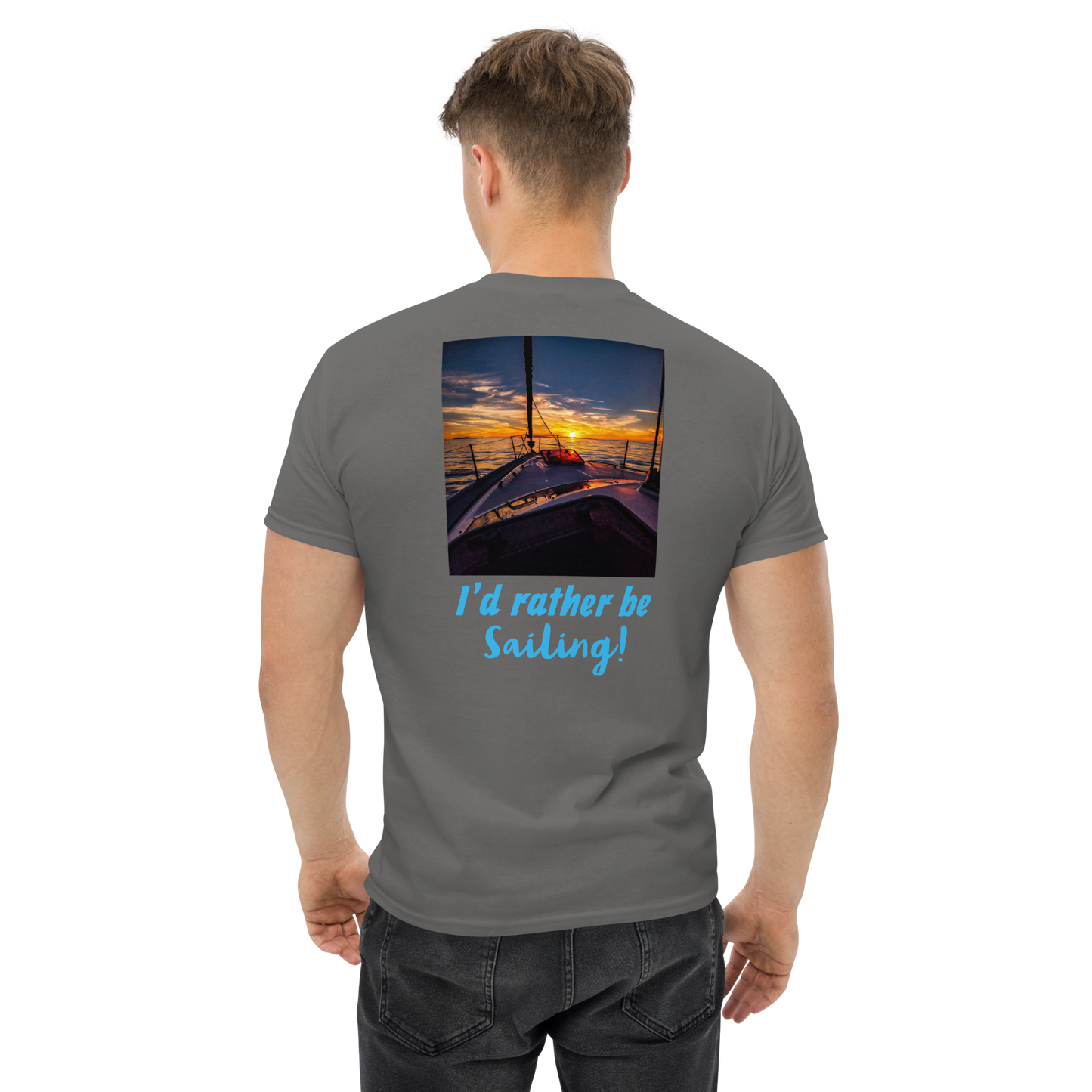 Men's Rather Be Sailing Classic Tee