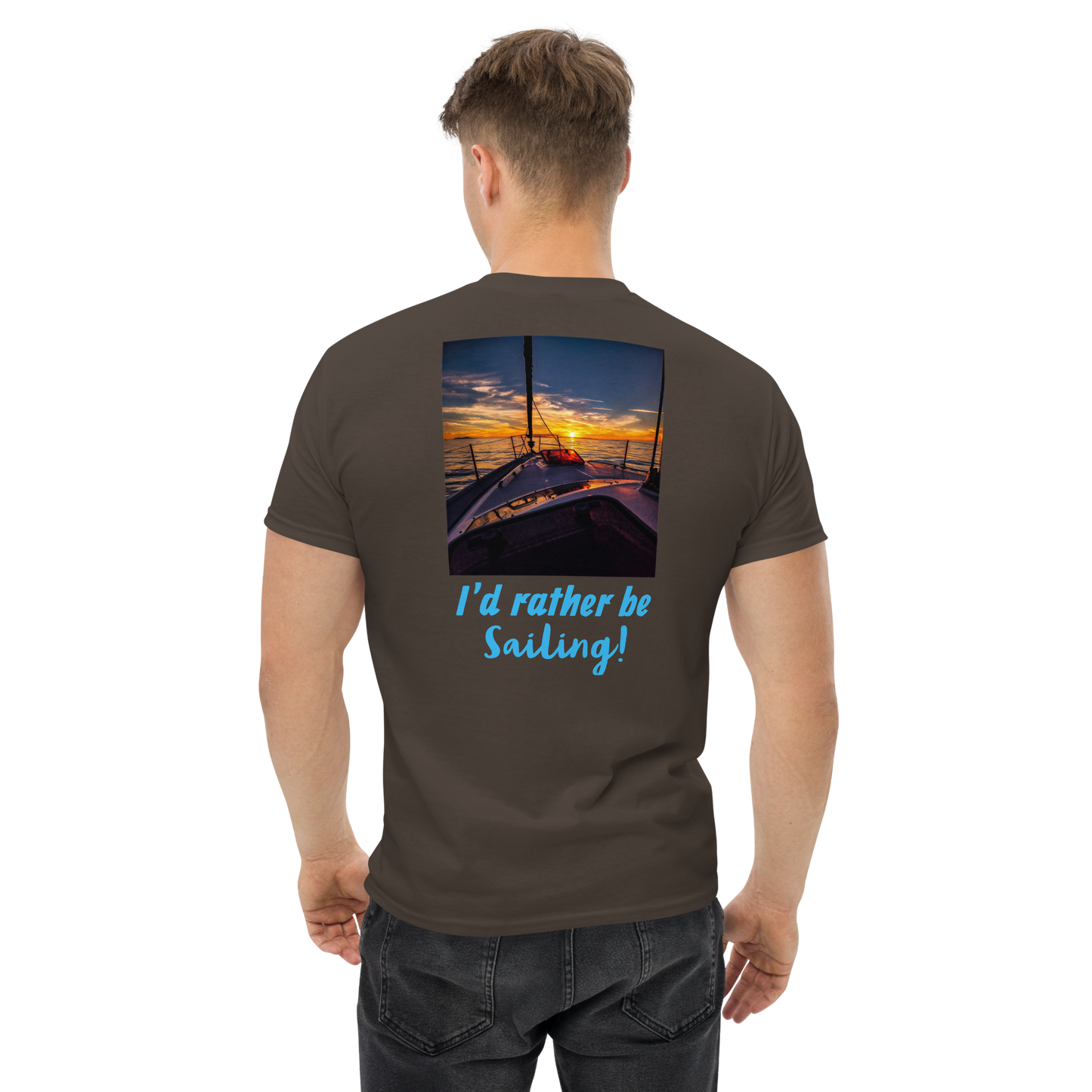 Men's Rather Be Sailing Classic Tee