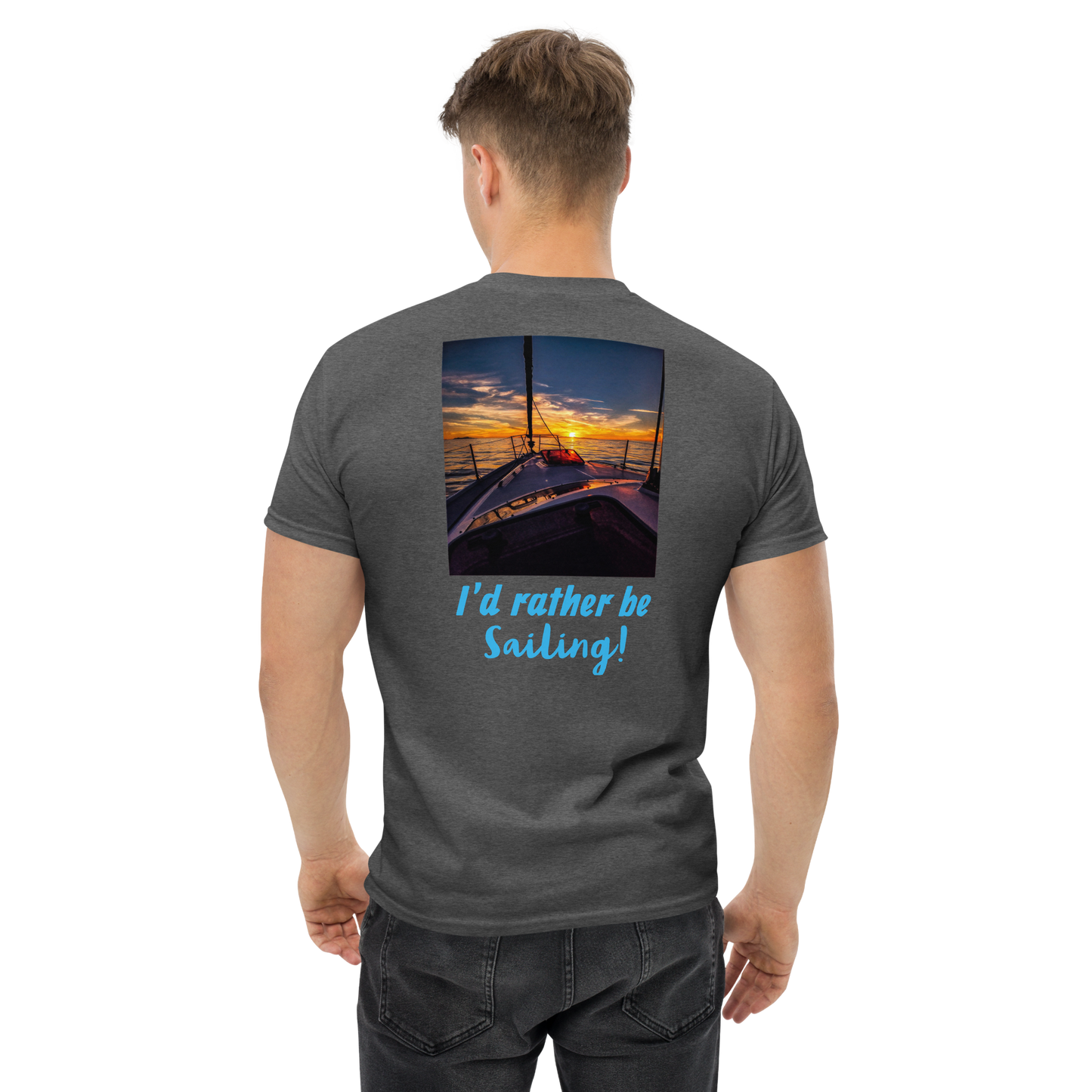 Men's Rather Be Sailing Classic Tee