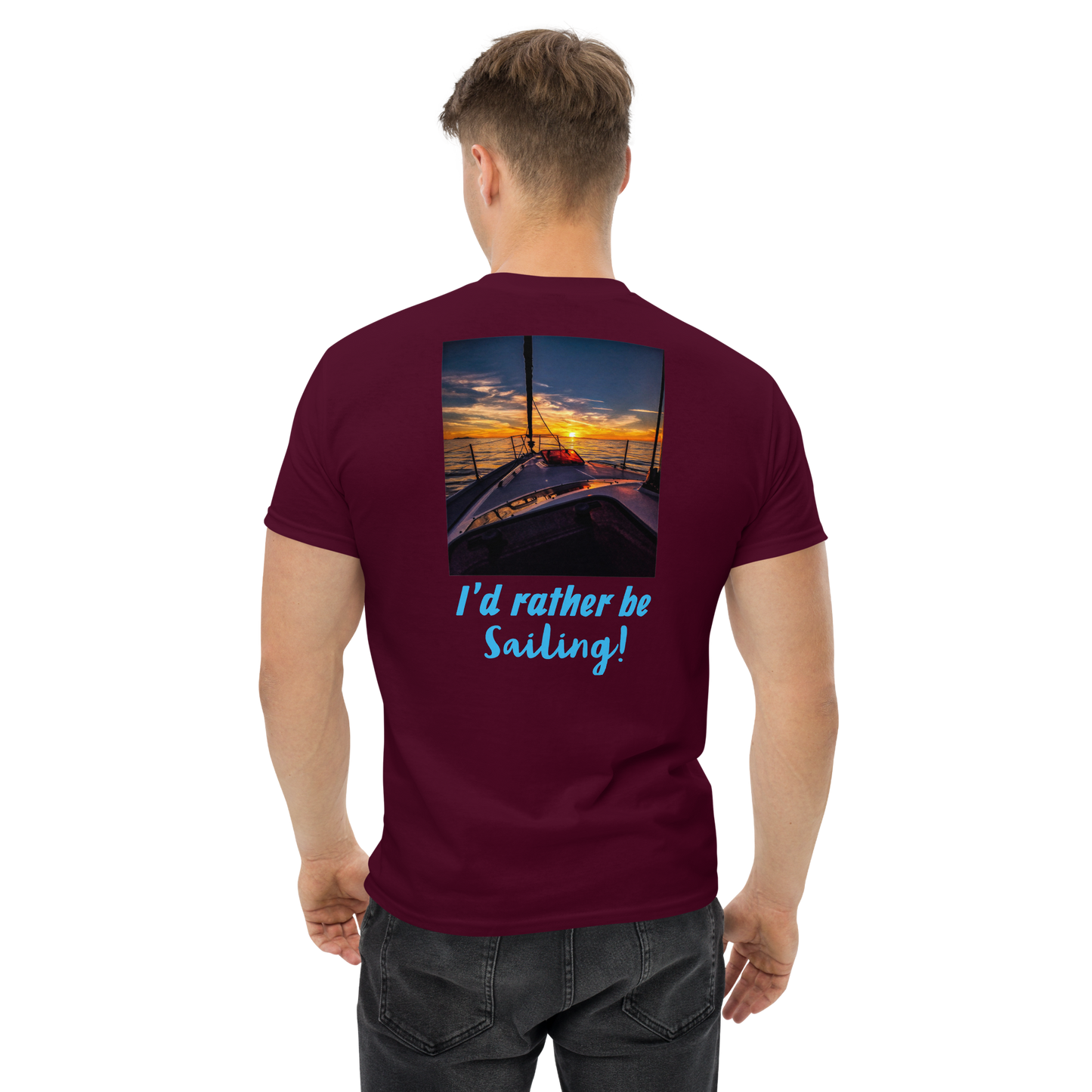 Men's Rather Be Sailing Classic Tee