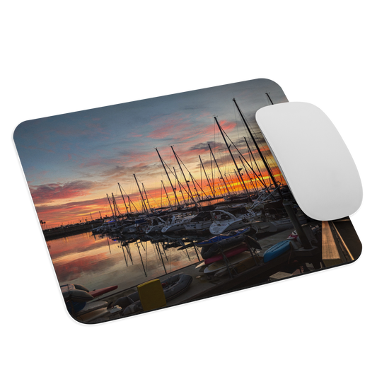 Harbor Sunrise Mouse Pad