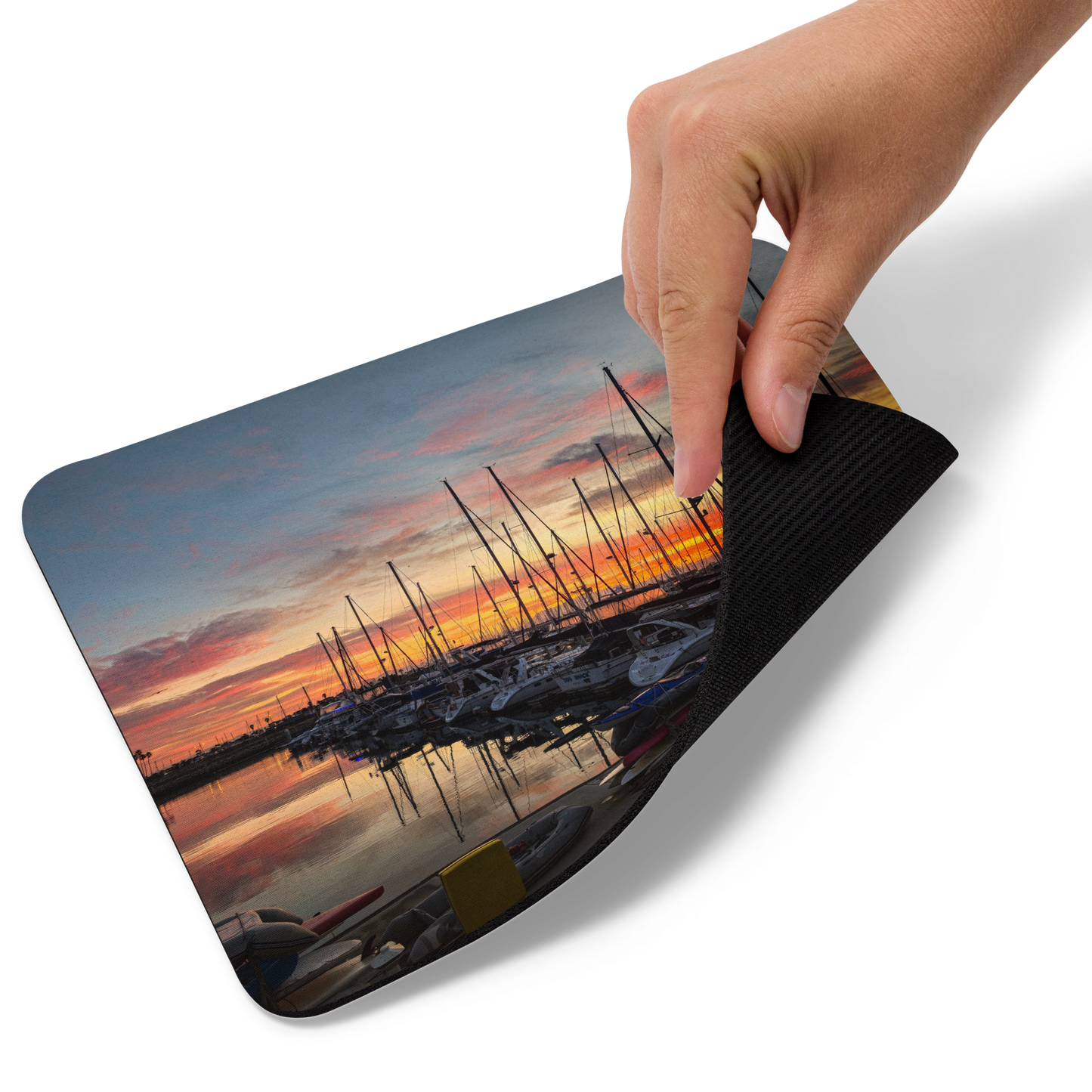 Harbor Sunrise Mouse Pad