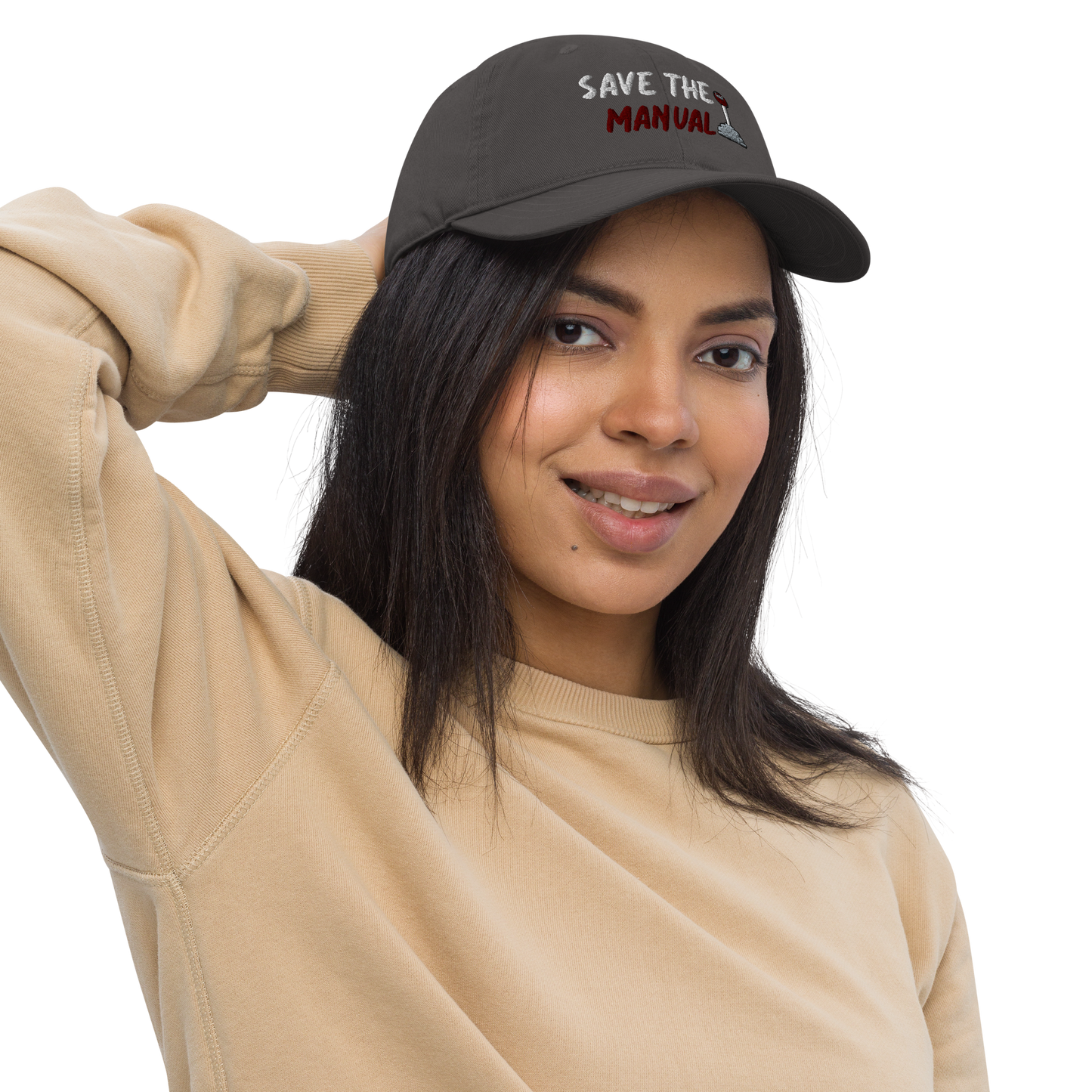 Organic Save The Manual Dad Hat