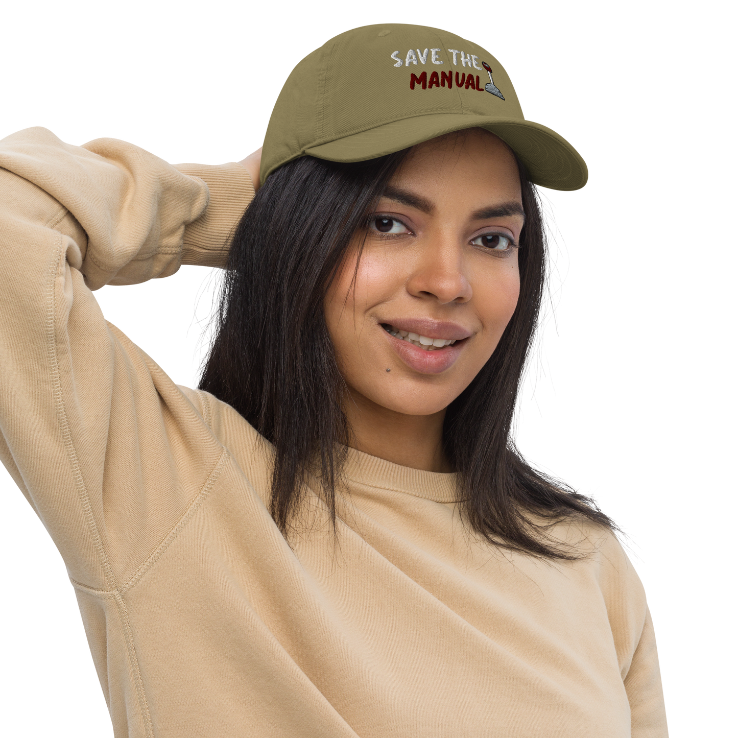 Organic Save The Manual Dad Hat