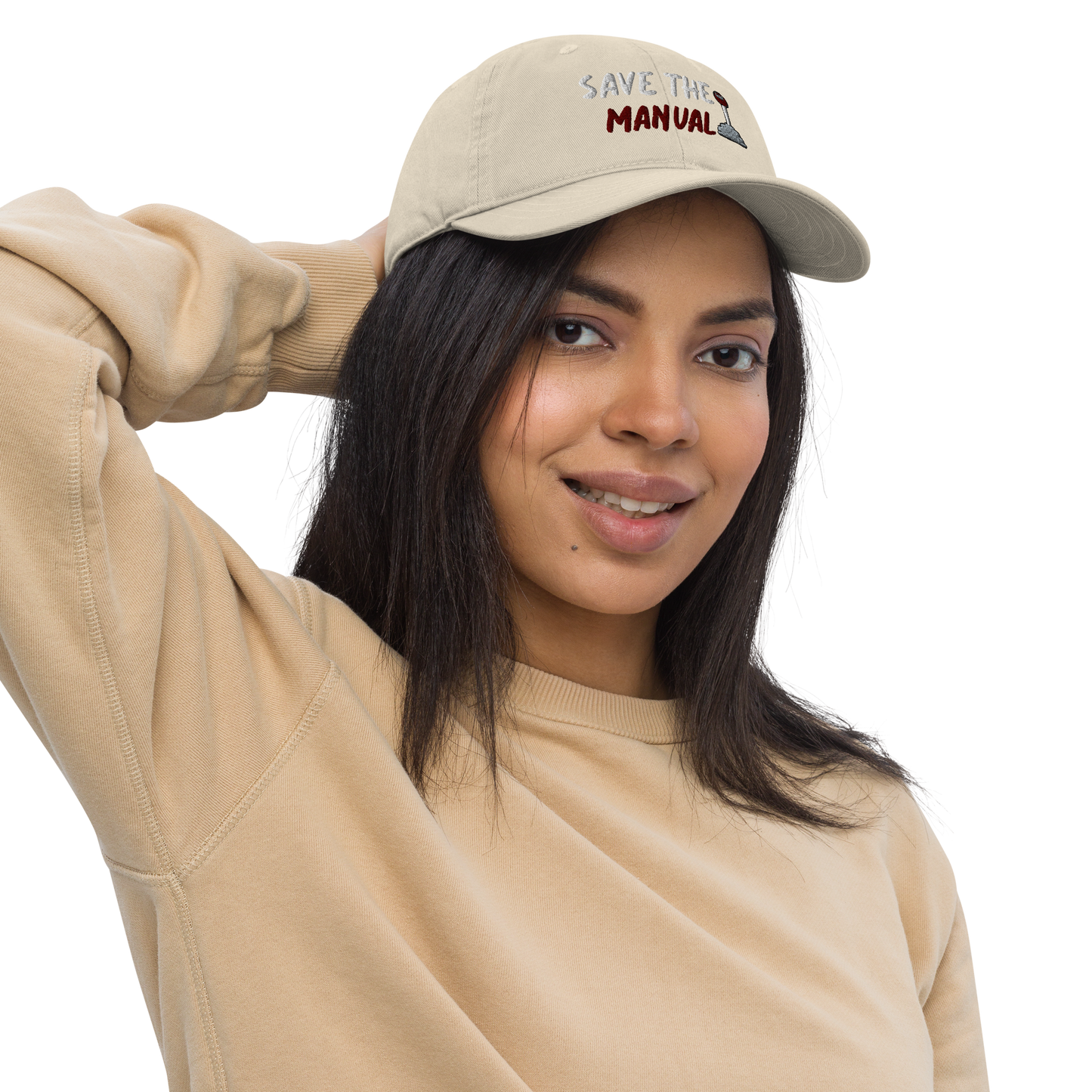 Organic Save The Manual Dad Hat