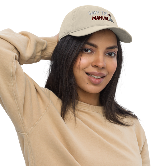 Organic Save The Manual Dad Hat