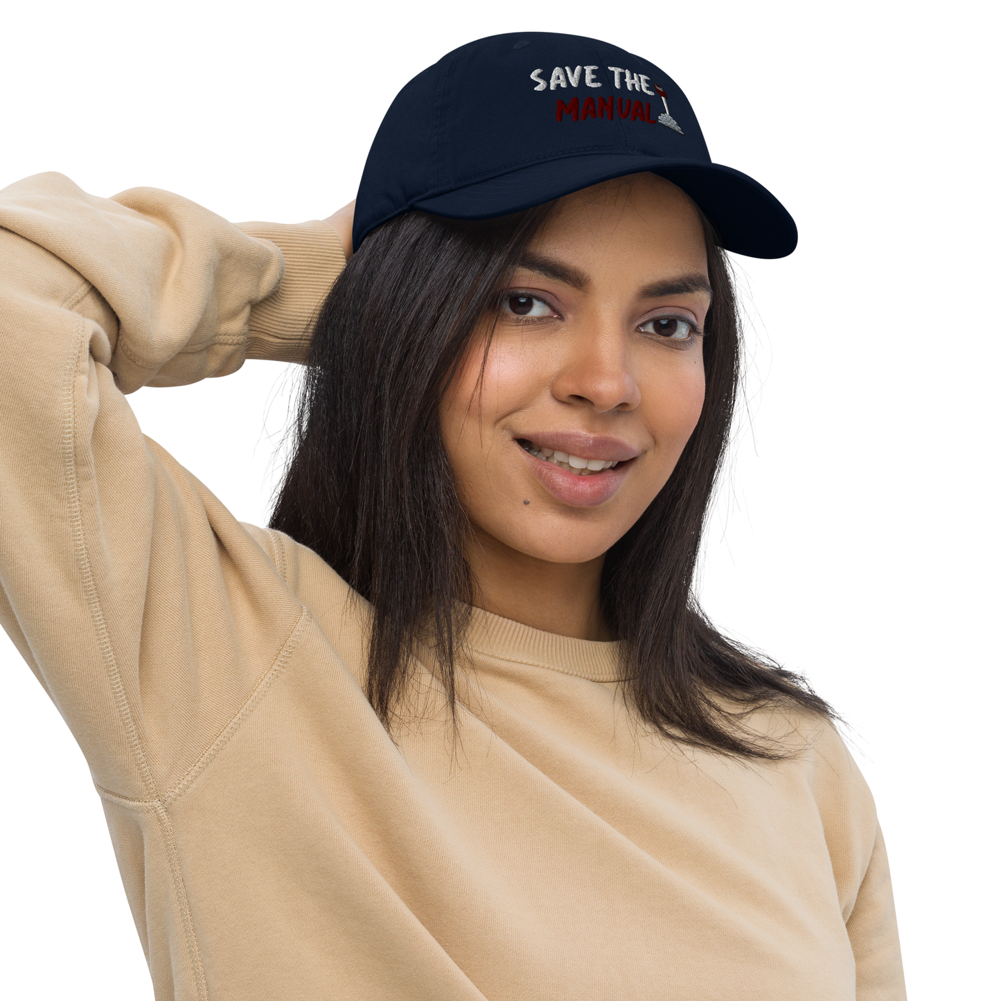 Organic Save The Manual Dad Hat