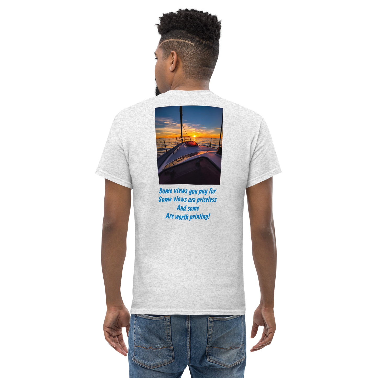 Unisex Classic Sunset Sailing Tee