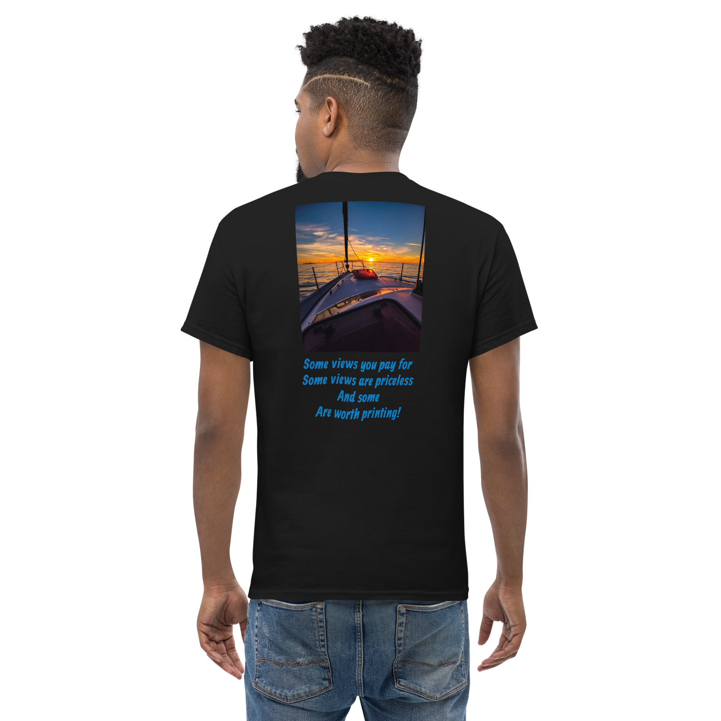 Unisex Classic Sunset Sailing Tee