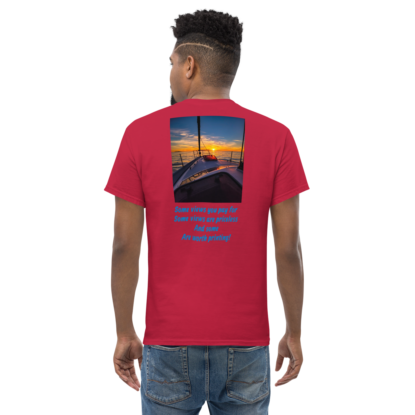 Unisex Classic Sunset Sailing Tee