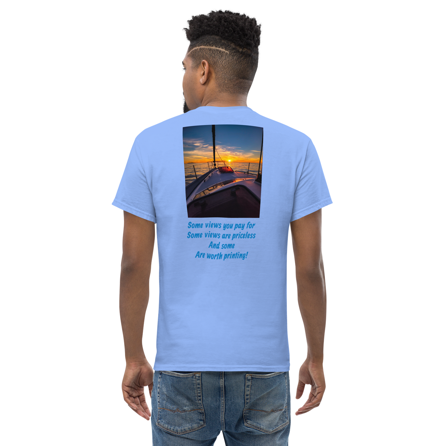 Unisex Classic Sunset Sailing Tee