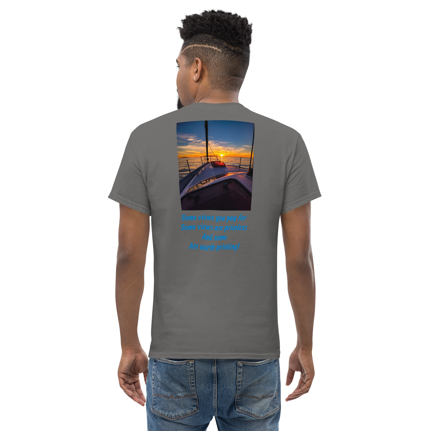 Unisex Classic Sunset Sailing Tee