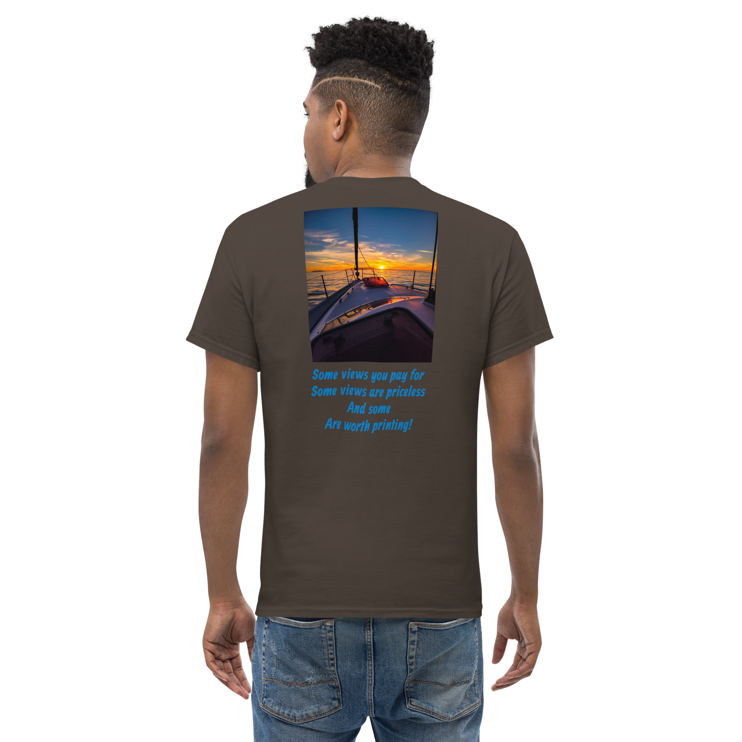 Unisex Classic Sunset Sailing Tee