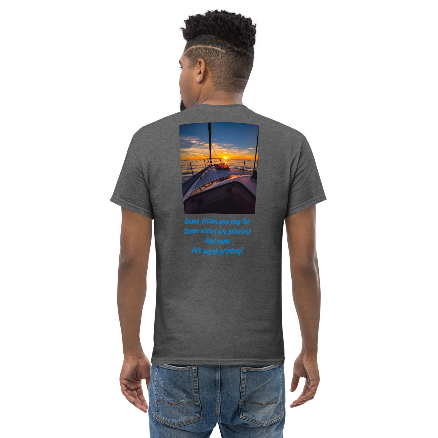 Unisex Classic Sunset Sailing Tee