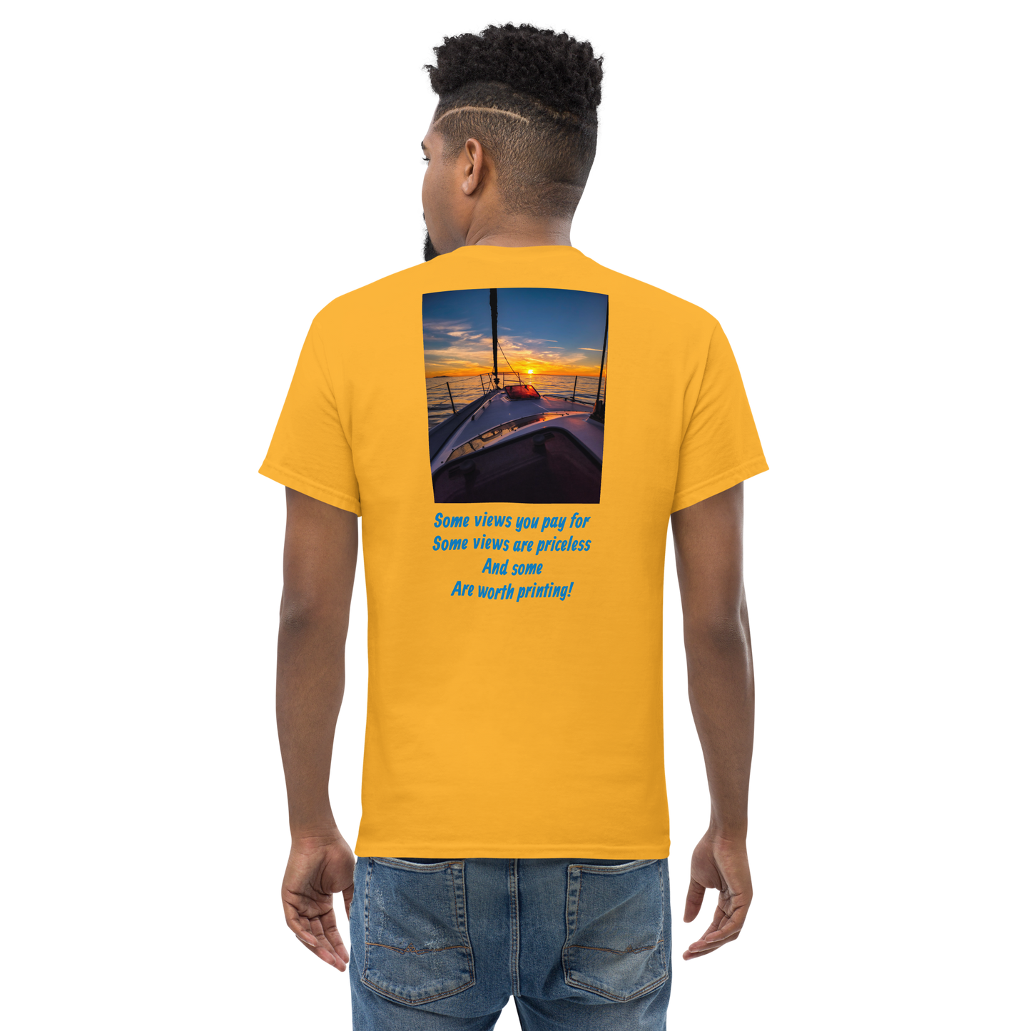 Unisex Classic Sunset Sailing Tee