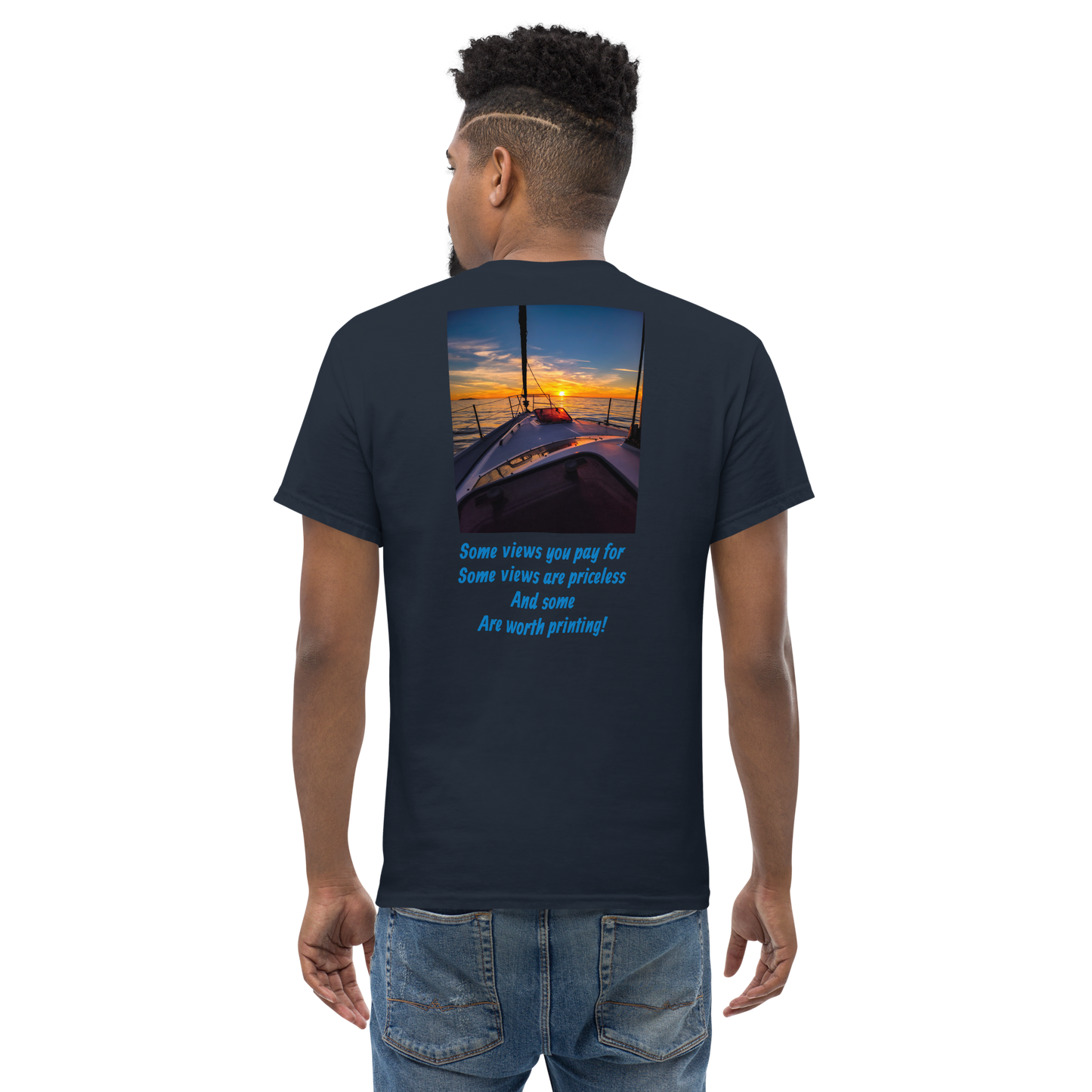 Unisex Classic Sunset Sailing Tee