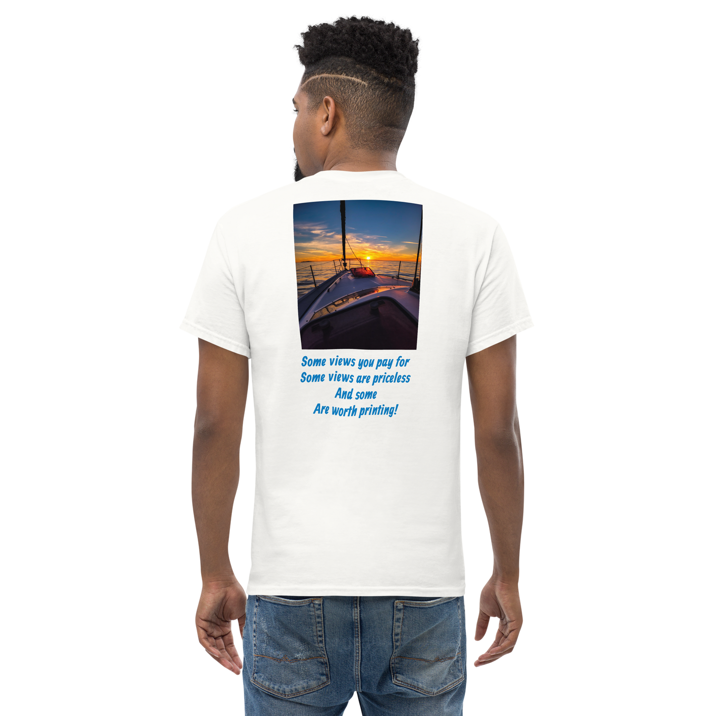 Unisex Classic Sunset Sailing Tee